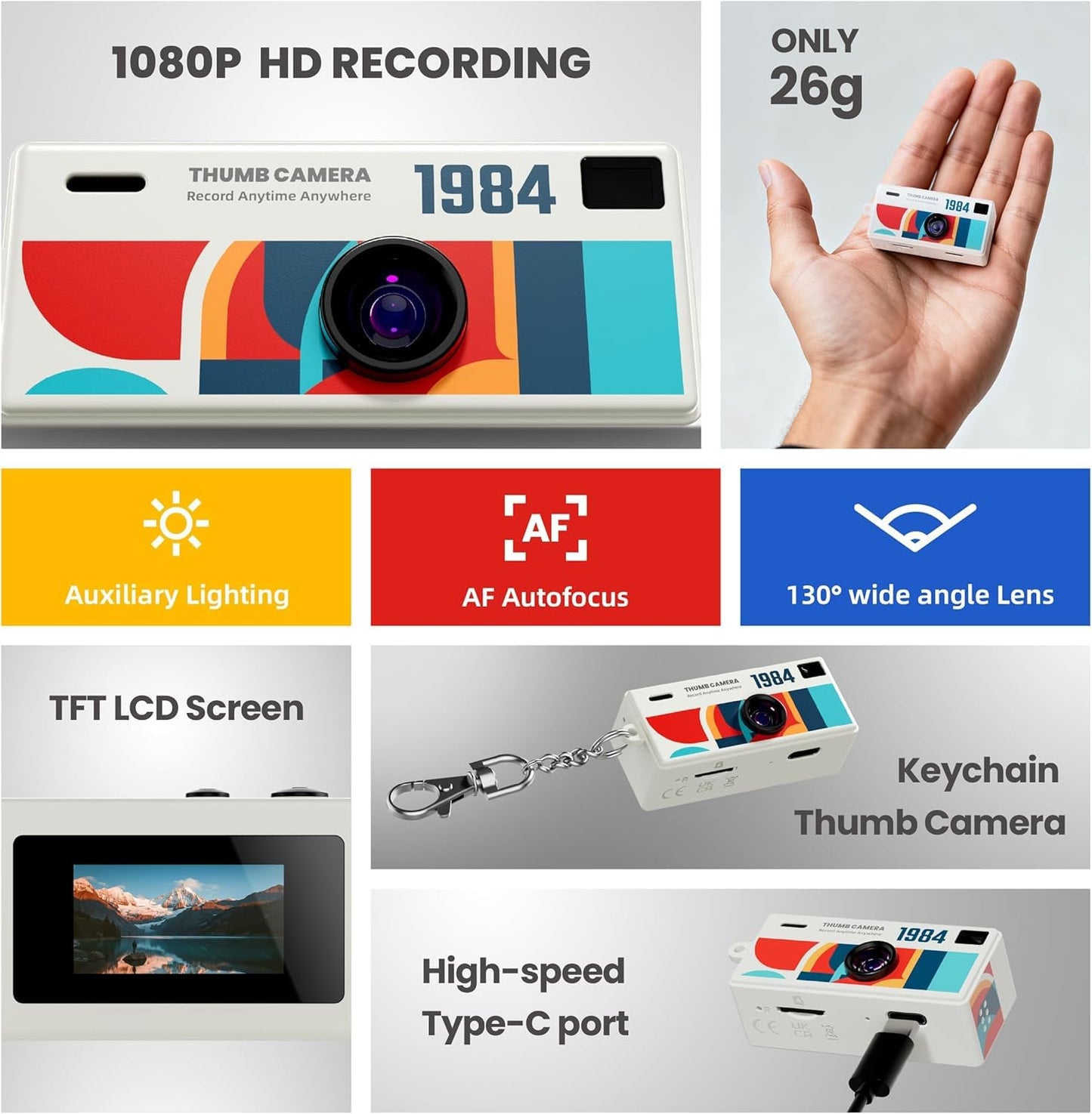 Kookukart Thumb Camera 1984 - Tiny Camera, Big Memories