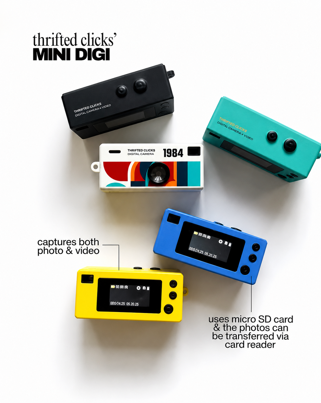 Kookukart Thumb Camera 1984 - Tiny Camera, Big Memories